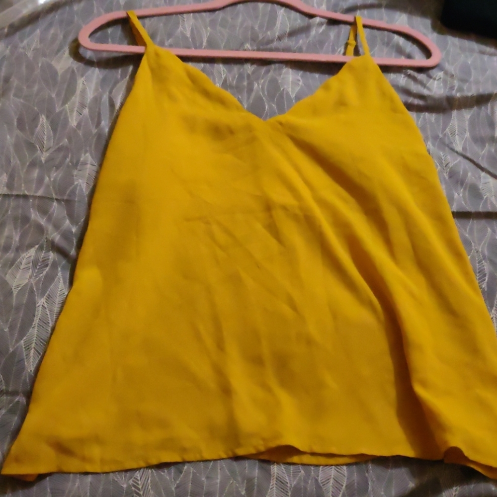 Socialite flowy, lined tank cami